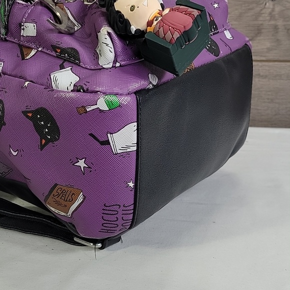 Disney Hocus Pocus Purple Black Mini Backpack main image 8